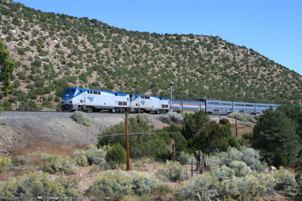 Westbound Southwest Chief